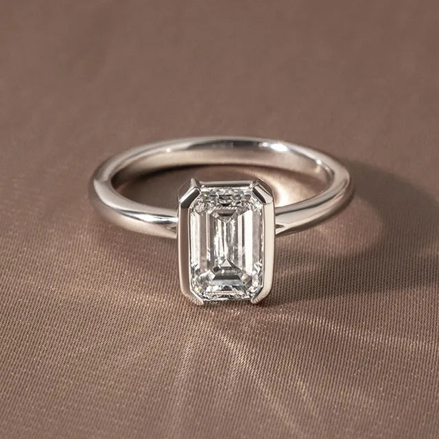 Round Halo, Pave & Split Shank Engagement Ring – 1.93 CT Lab Grown Diamond