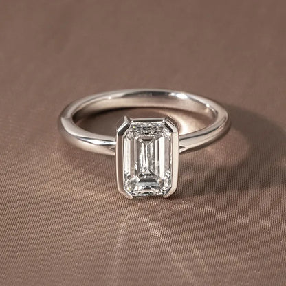 Round Halo, Pave & Split Shank Engagement Ring – 1.93 CT Lab Grown Diamond