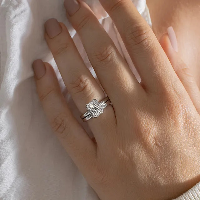 Round Halo, Pave & Split Shank Engagement Ring – 1.93 CT Lab Grown Diamond