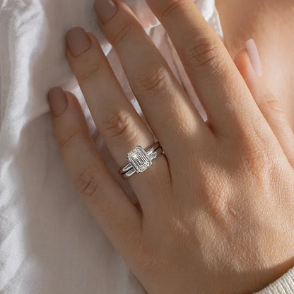 Round Halo, Pave & Split Shank Engagement Ring – 1.93 CT Lab Grown Diamond