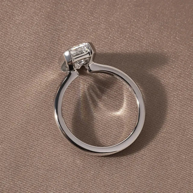Round Halo, Pave & Split Shank Engagement Ring – 1.93 CT Lab Grown Diamond