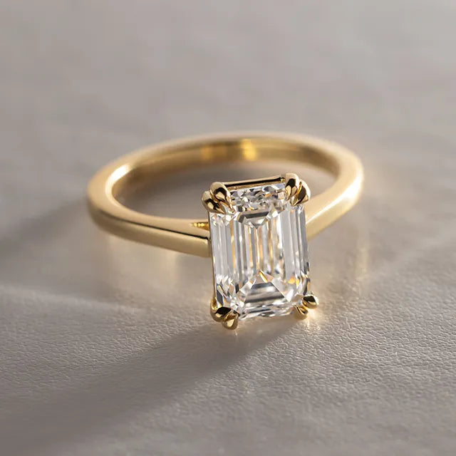 Round Halo, Pave & Split Shank Engagement Ring – 1.93 CT Lab Grown Diamond