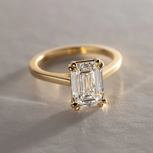 Round Halo, Pave & Split Shank Engagement Ring – 1.93 CT Lab Grown Diamond