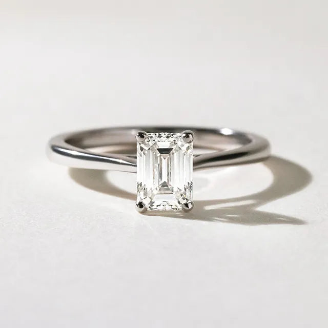 Round Halo, Pave & Split Shank Engagement Ring – 1.93 CT Lab Grown Diamond