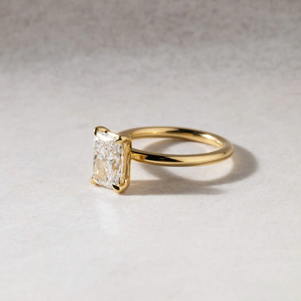 Round Halo, Pave & Split Shank Engagement Ring – 1.93 CT Lab Grown Diamond