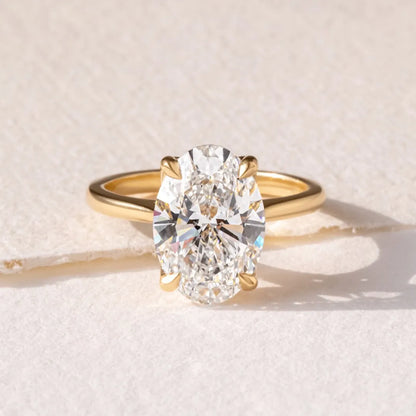 Round Halo, Pave & Split Shank Engagement Ring – 1.93 CT Lab Grown Diamond
