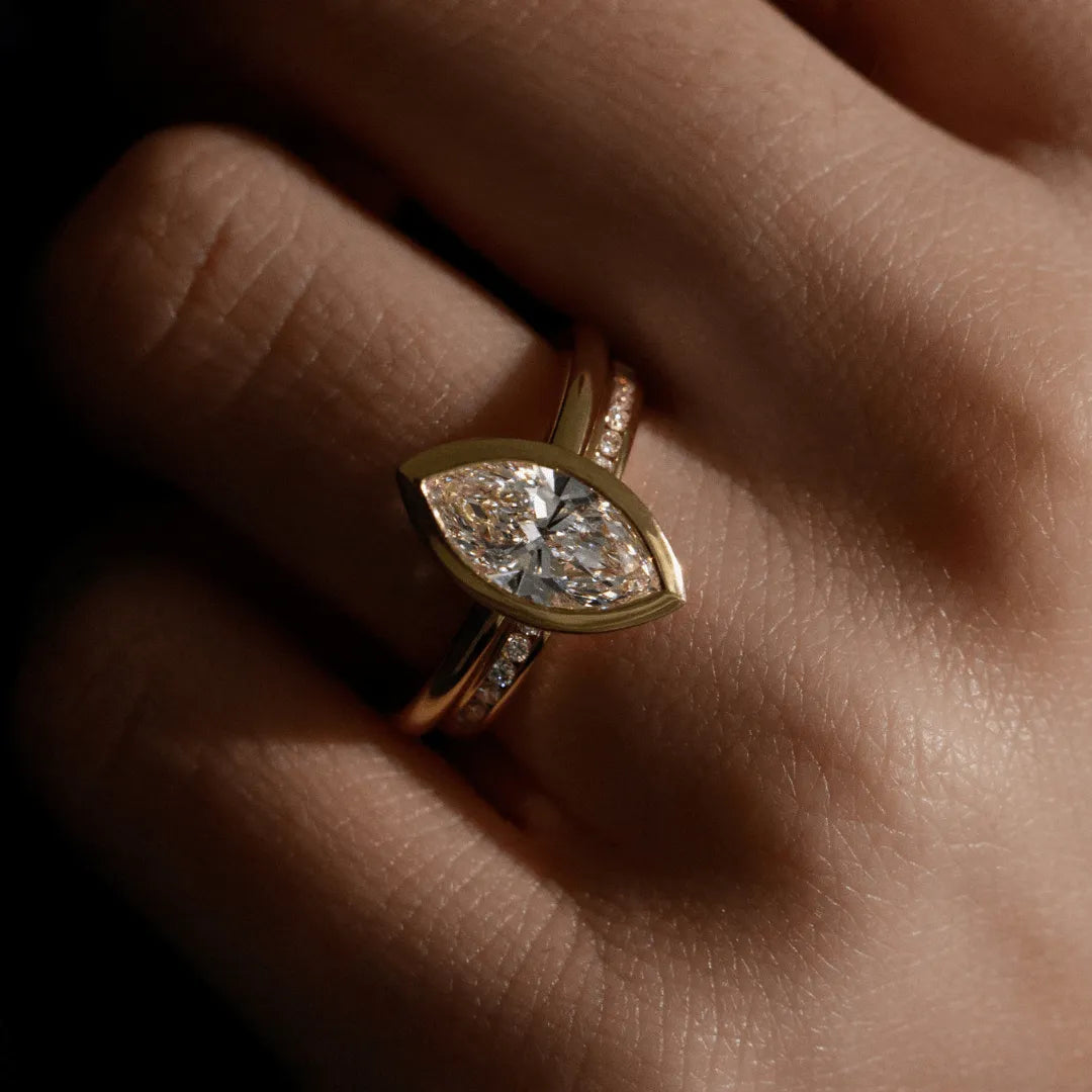 Round Halo, Pave & Split Shank Engagement Ring – 1.93 CT Lab Grown Diamond