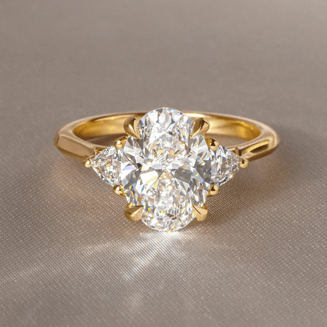 Round Halo, Pave & Split Shank Engagement Ring – 1.93 CT Lab Grown Diamond