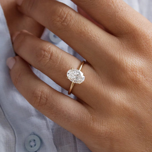 Round Halo, Pave & Split Shank Engagement Ring – 1.93 CT Lab Grown Diamond