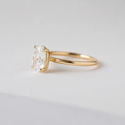 Round Halo, Pave & Split Shank Engagement Ring – 1.93 CT Lab Grown Diamond