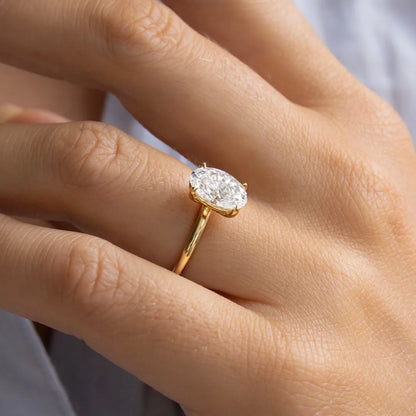 Round Halo, Pave & Split Shank Engagement Ring – 1.93 CT Lab Grown Diamond