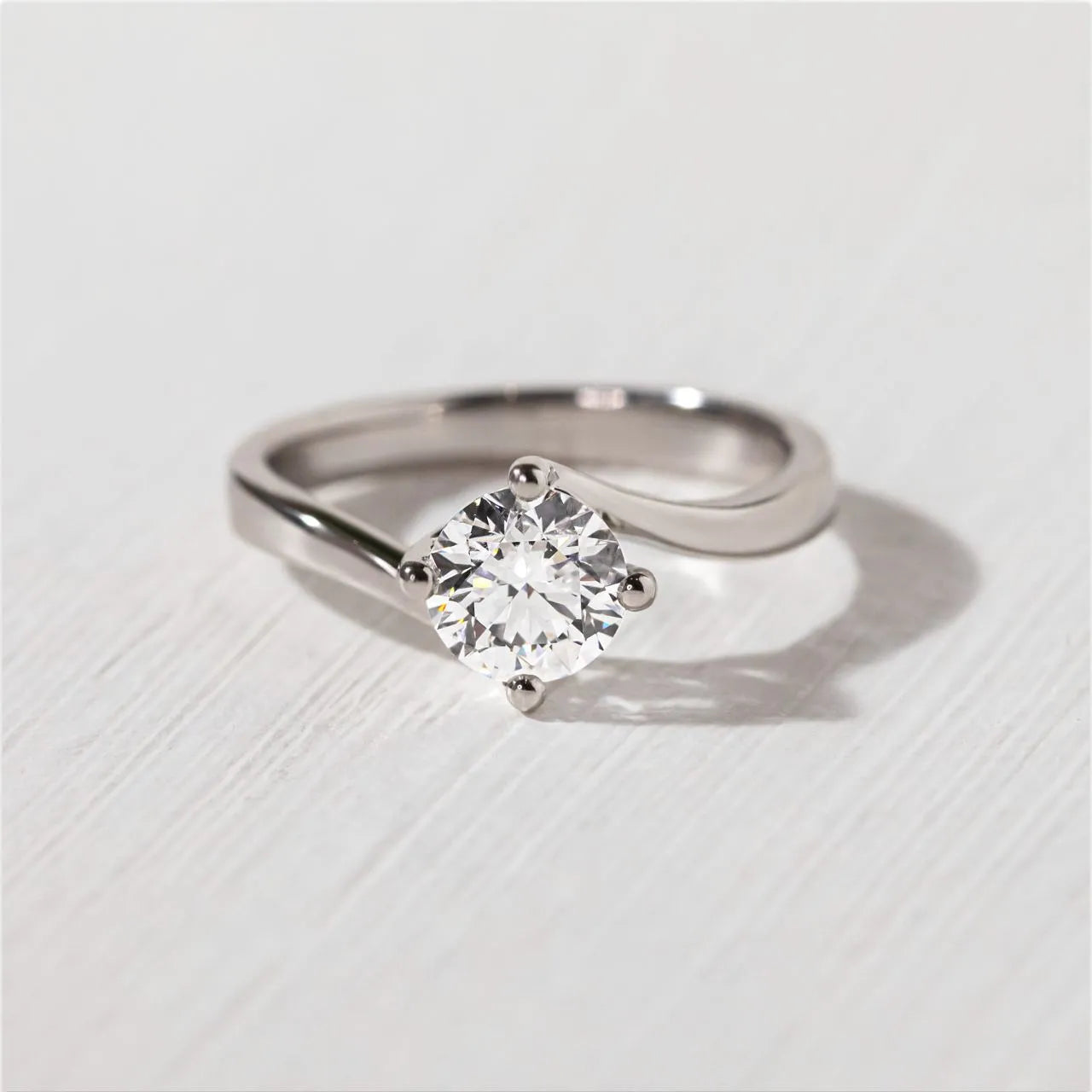 Round Halo, Pave & Split Shank Engagement Ring – 1.93 CT Lab Grown Diamond