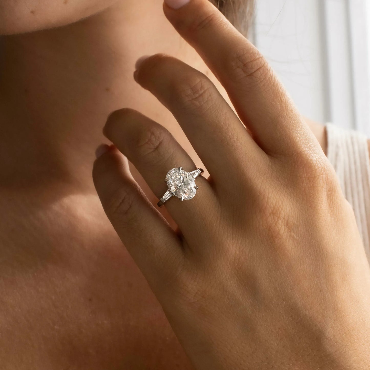 Round Halo, Pave & Split Shank Engagement Ring – 1.93 CT Lab Grown Diamond