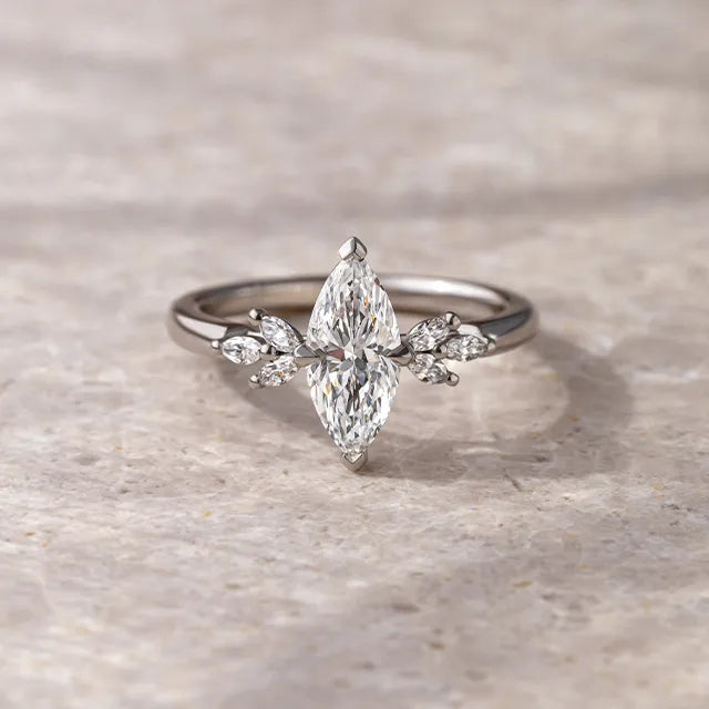 Round Halo, Pave & Split Shank Engagement Ring – 1.93 CT Lab Grown Diamond
