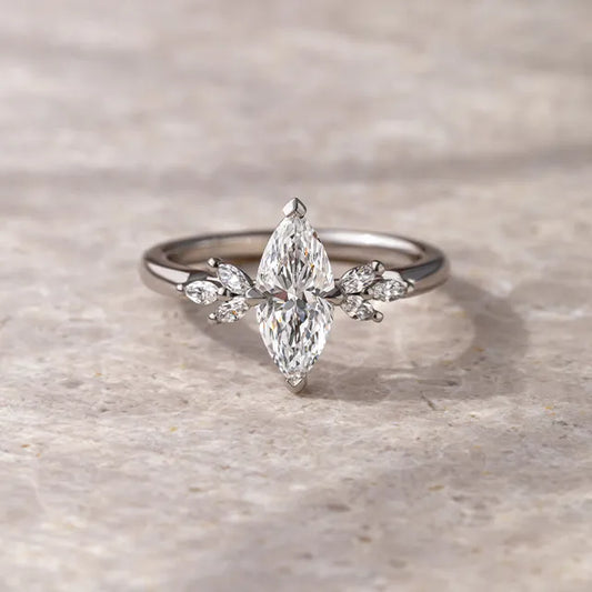 Round Halo, Pave & Split Shank Engagement Ring – 1.93 CT Lab Grown Diamond