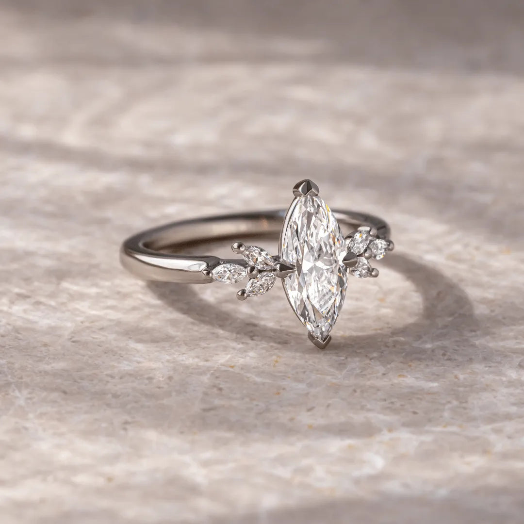 Round Halo, Pave & Split Shank Engagement Ring – 1.93 CT Lab Grown Diamond