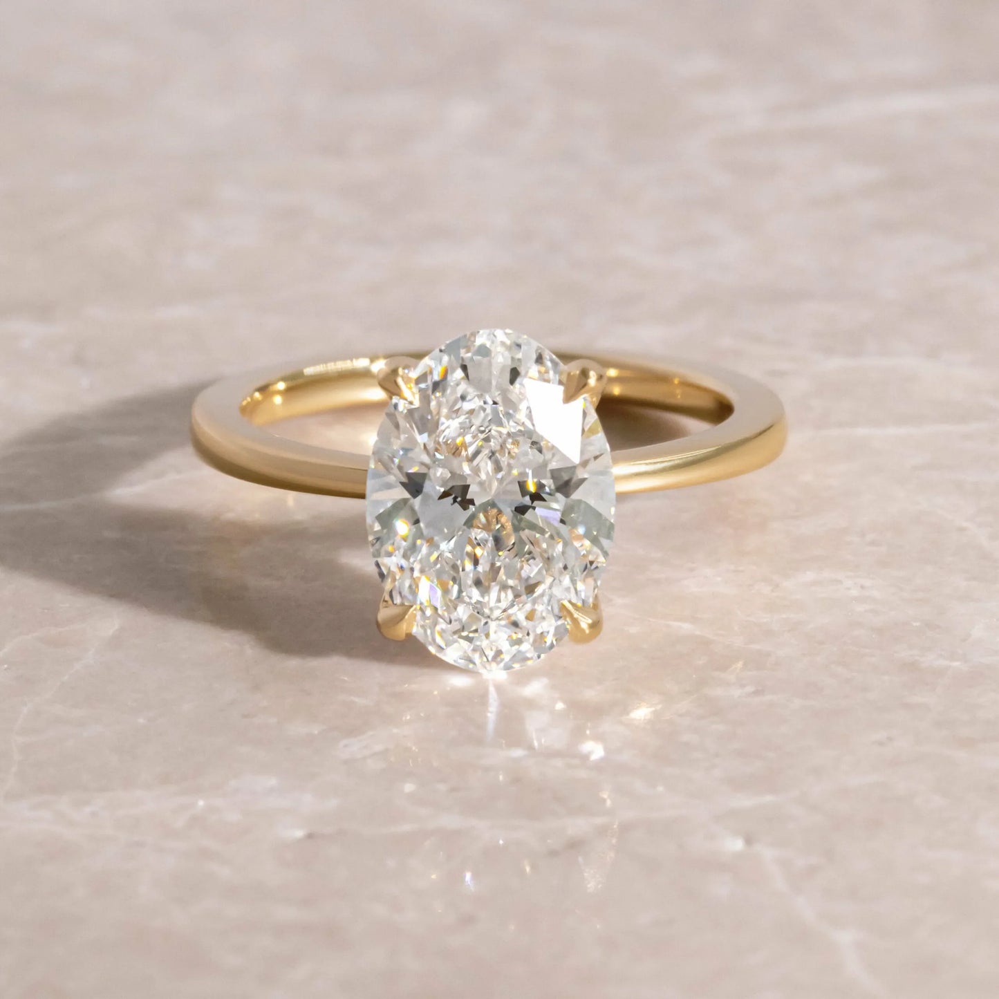 Round Halo, Pave & Split Shank Engagement Ring – 1.93 CT Lab Grown Diamond
