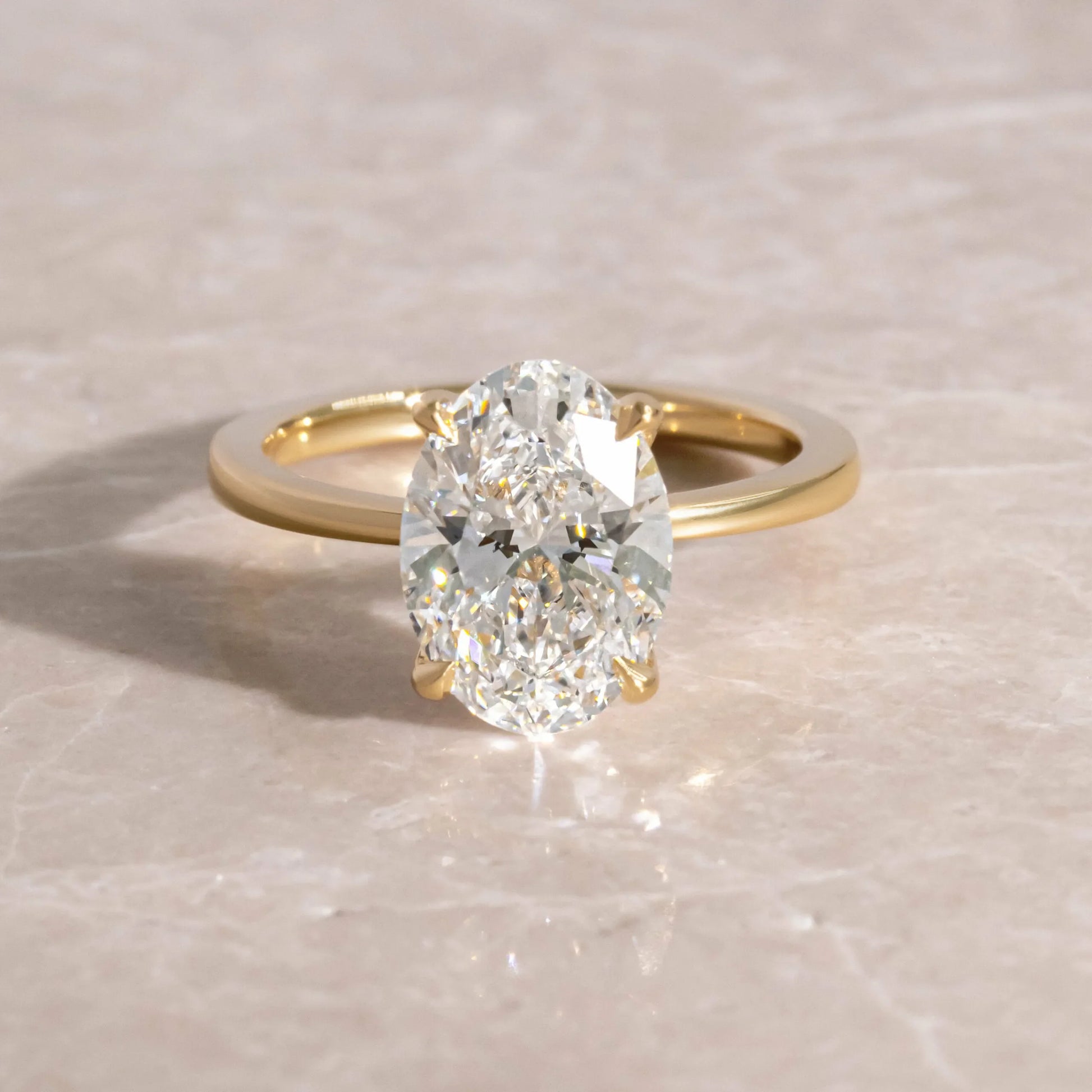 Round Halo, Pave & Split Shank Engagement Ring – 1.93 CT Lab Grown Diamond