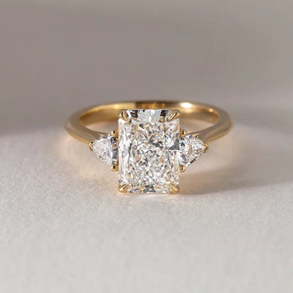 Round Halo, Pave & Split Shank Engagement Ring – 1.93 CT Lab Grown Diamond