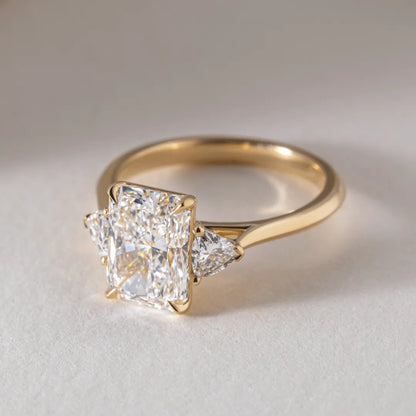 Round Halo, Pave & Split Shank Engagement Ring – 1.93 CT Lab Grown Diamond