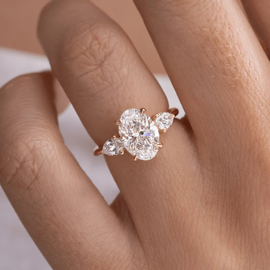 Round Halo, Pave & Split Shank Engagement Ring – 1.93 CT Lab Grown Diamond