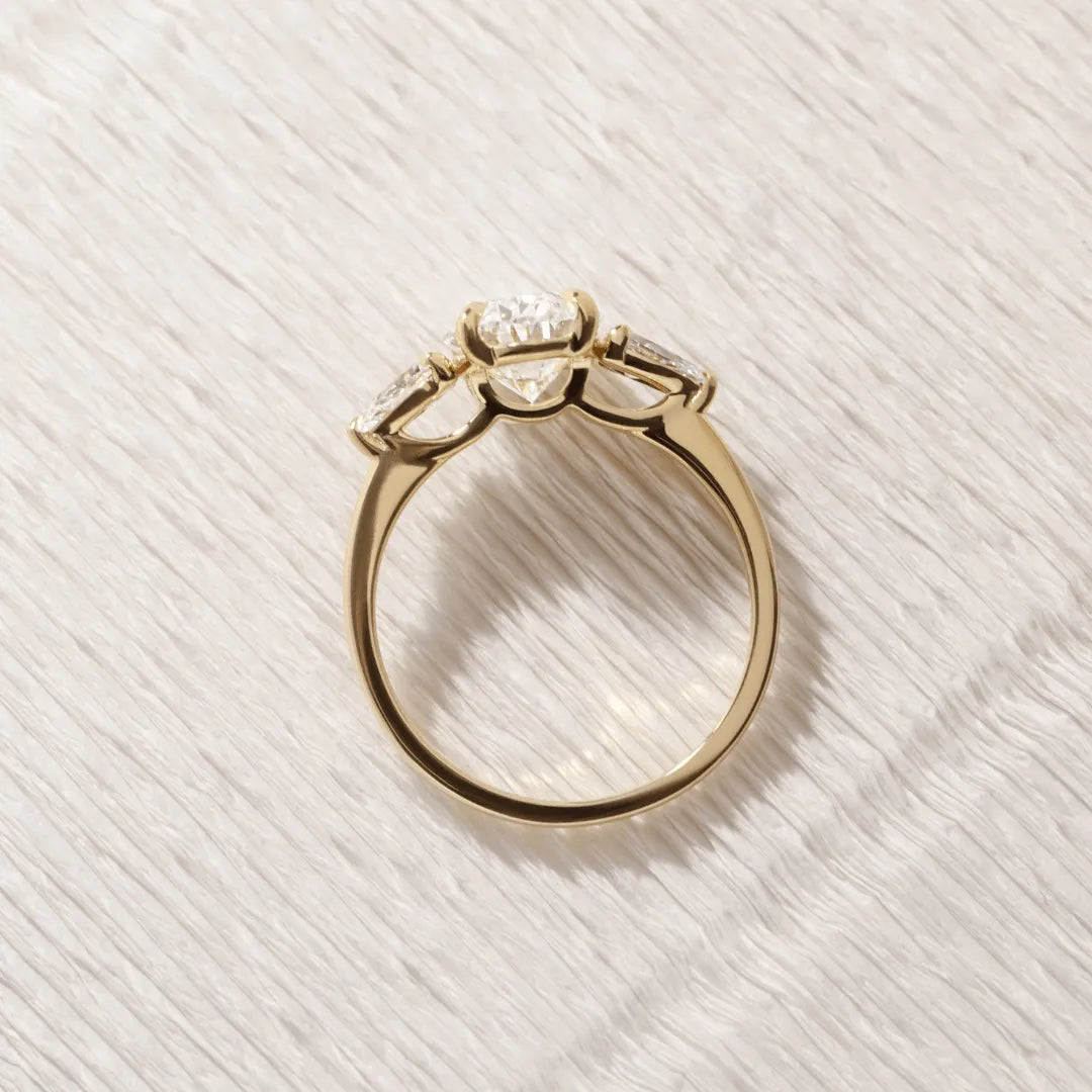 Round Halo, Pave & Split Shank Engagement Ring – 1.93 CT Lab Grown Diamond
