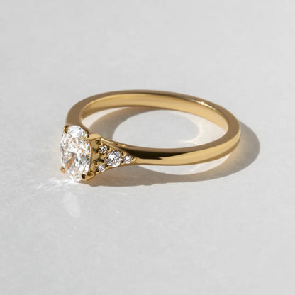 Round Halo, Pave & Split Shank Engagement Ring – 1.93 CT Lab Grown Diamond