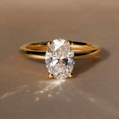 Round Halo, Pave & Split Shank Engagement Ring – 1.93 CT Lab Grown Diamond