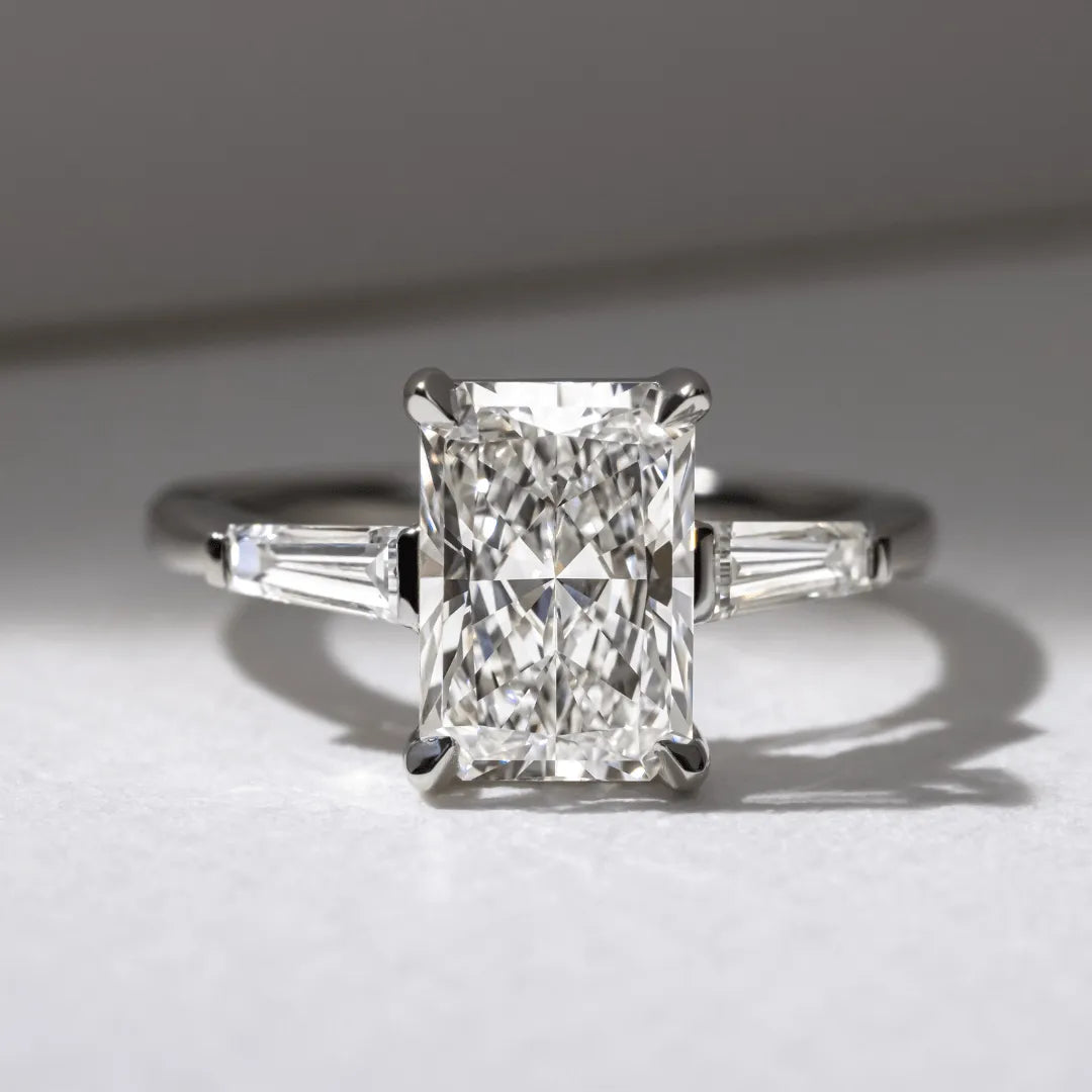 Round Halo, Pave & Split Shank Engagement Ring – 1.93 CT Lab Grown Diamond