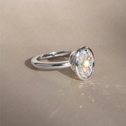 Round Halo, Pave & Split Shank Engagement Ring – 1.93 CT Lab Grown Diamond