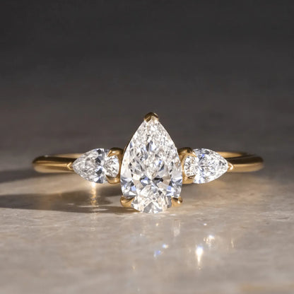 Round Halo, Pave & Split Shank Engagement Ring – 1.93 CT Lab Grown Diamond