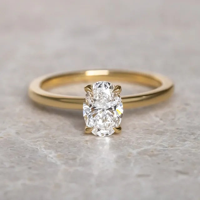 Round Halo, Pave & Split Shank Engagement Ring – 1.93 CT Lab Grown Diamond