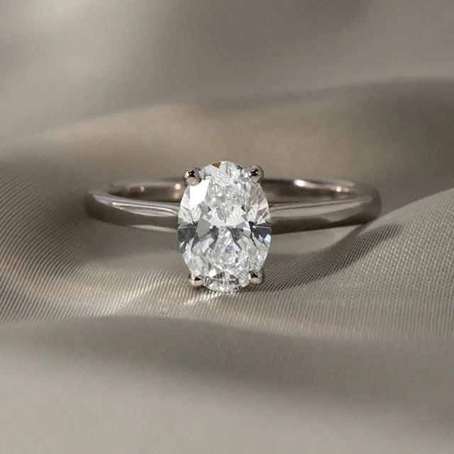 Round Halo, Pave & Split Shank Engagement Ring – 1.93 CT Lab Grown Diamond