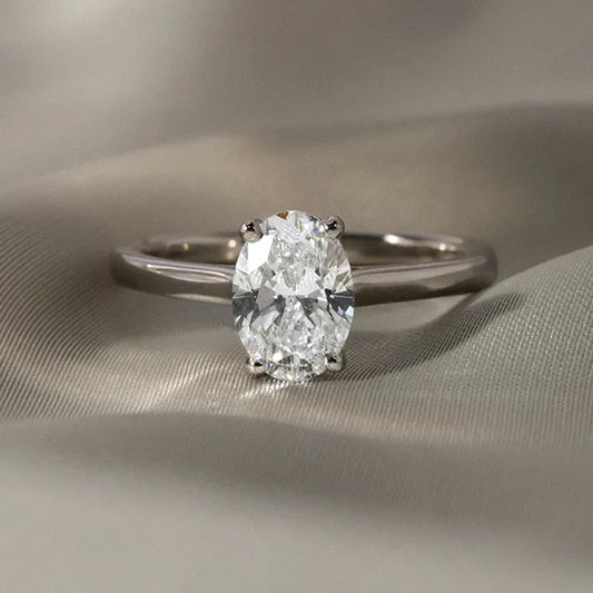 Round Halo, Pave & Split Shank Engagement Ring – 1.93 CT Lab Grown Diamond