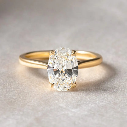 Round Halo, Pave & Split Shank Engagement Ring – 1.93 CT Lab Grown Diamond