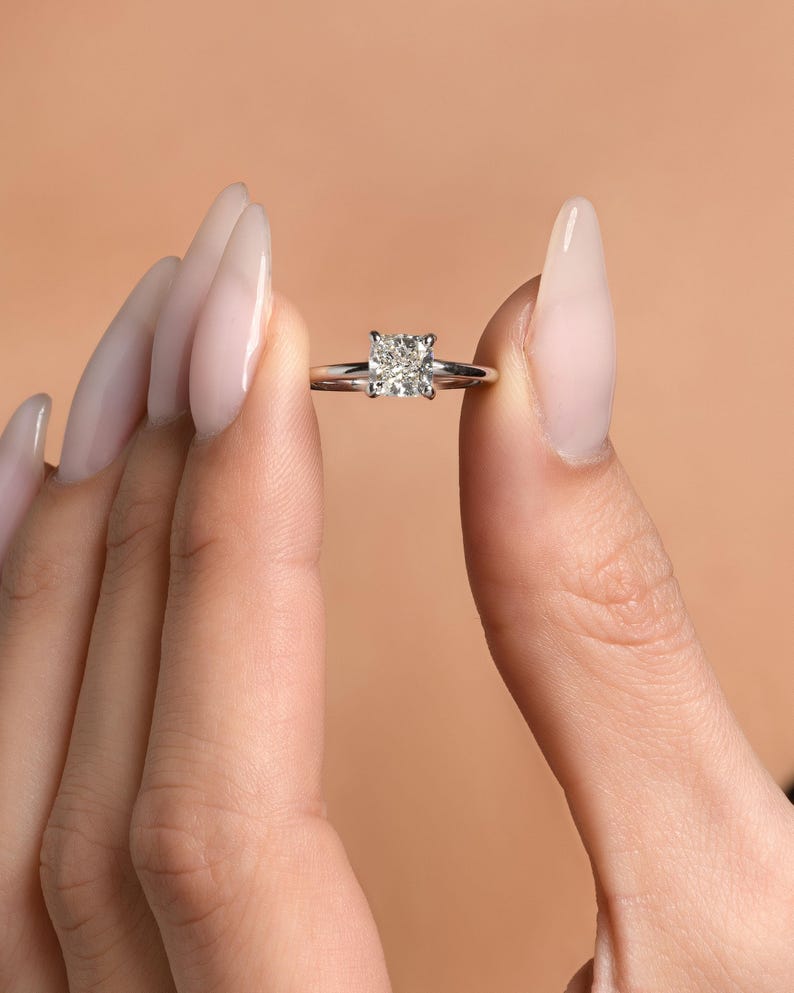 Round Halo, Pave & Split Shank Engagement Ring – 1.93 CT Lab Grown Diamond