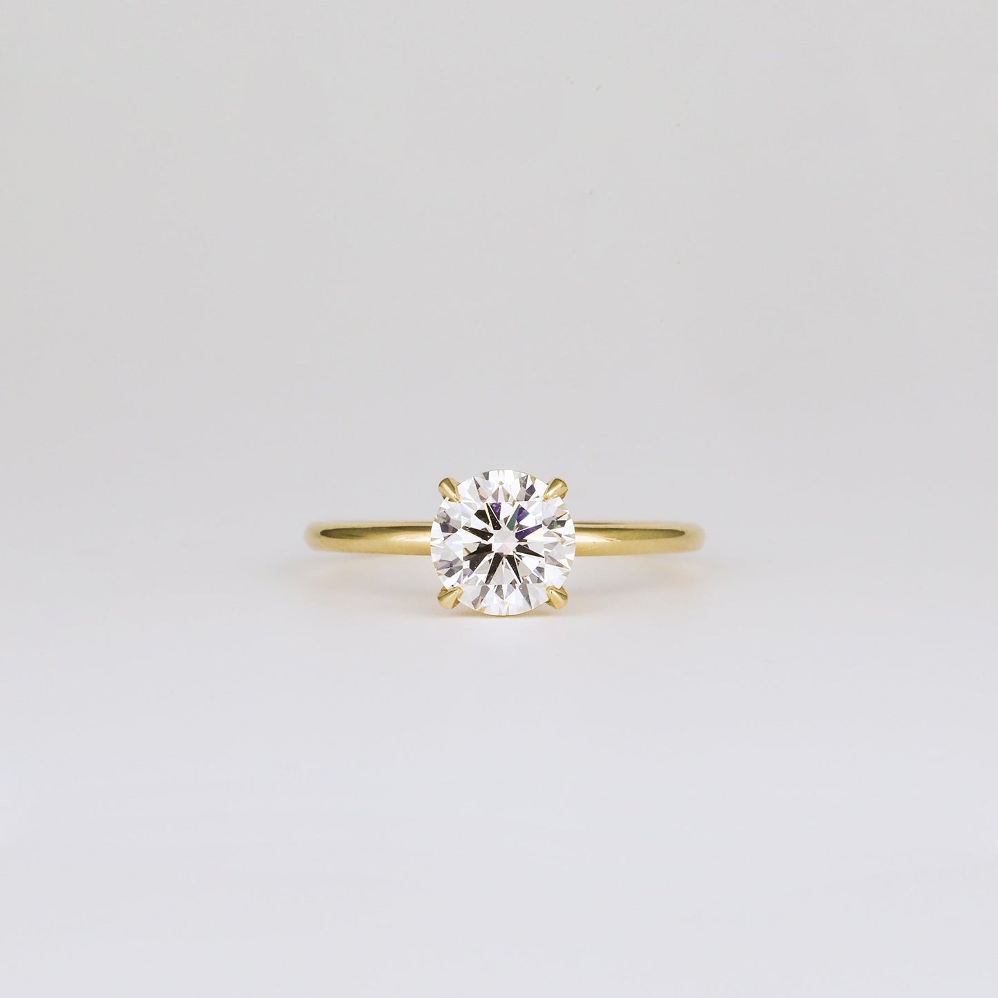 2 CT Emerald Pave Moissanite Engagement Ring