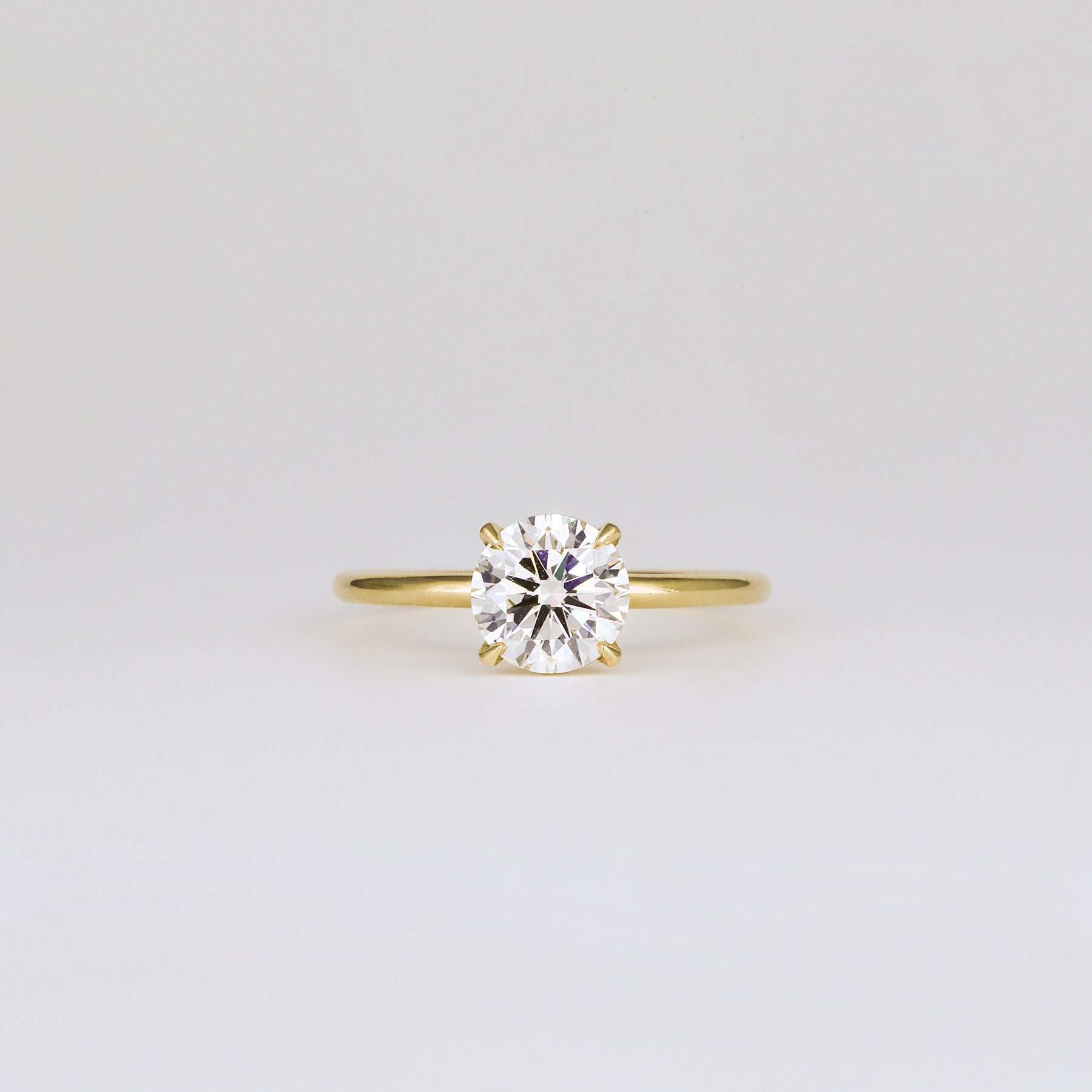 2 CT Emerald Pave Moissanite Engagement Ring
