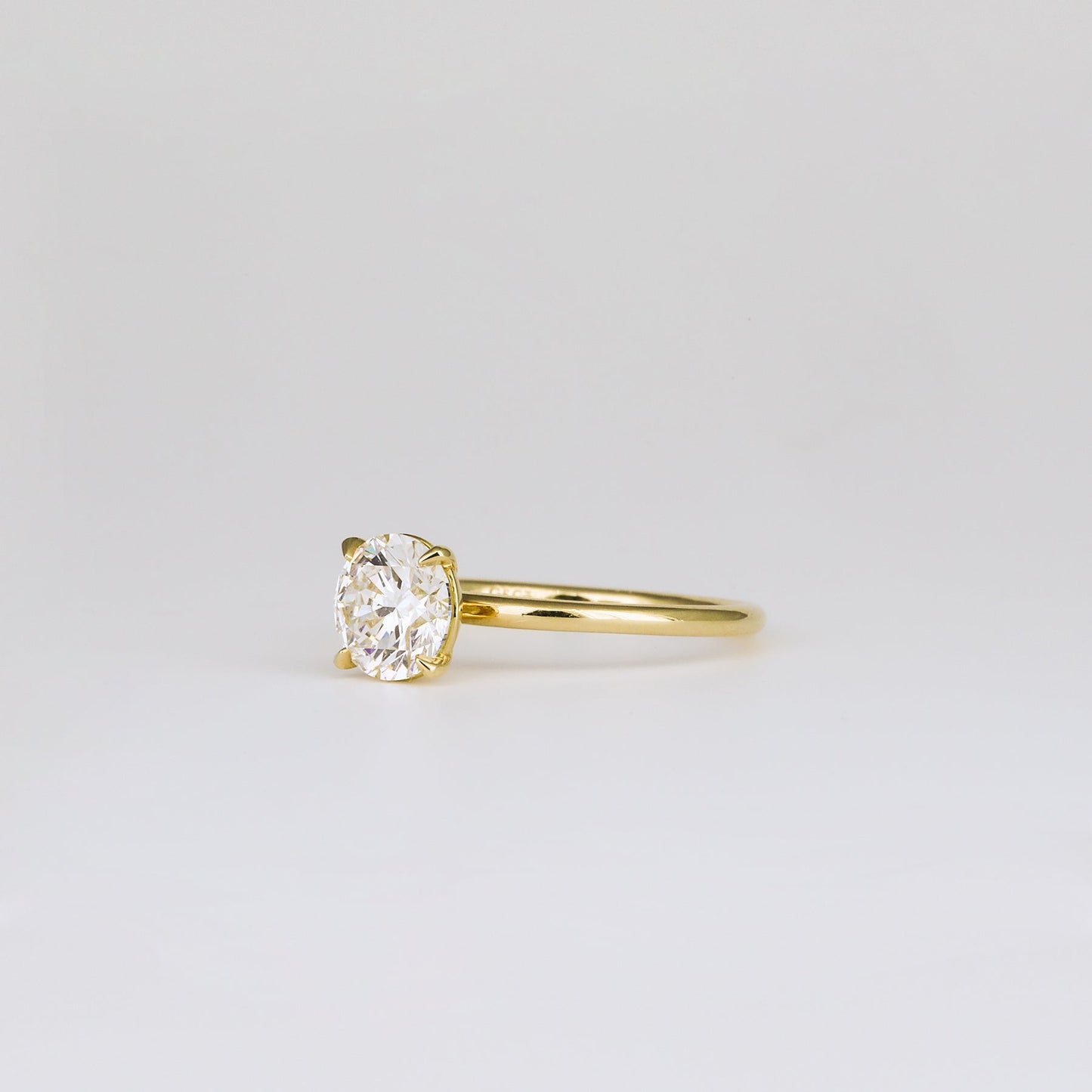 2 CT Emerald Pave Moissanite Engagement Ring