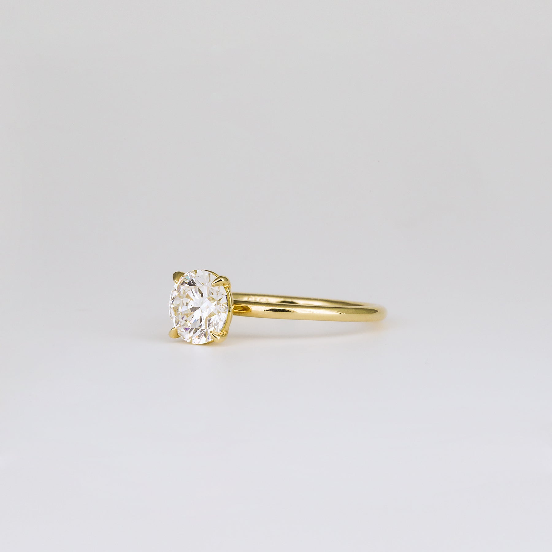 2 CT Emerald Pave Moissanite Engagement Ring