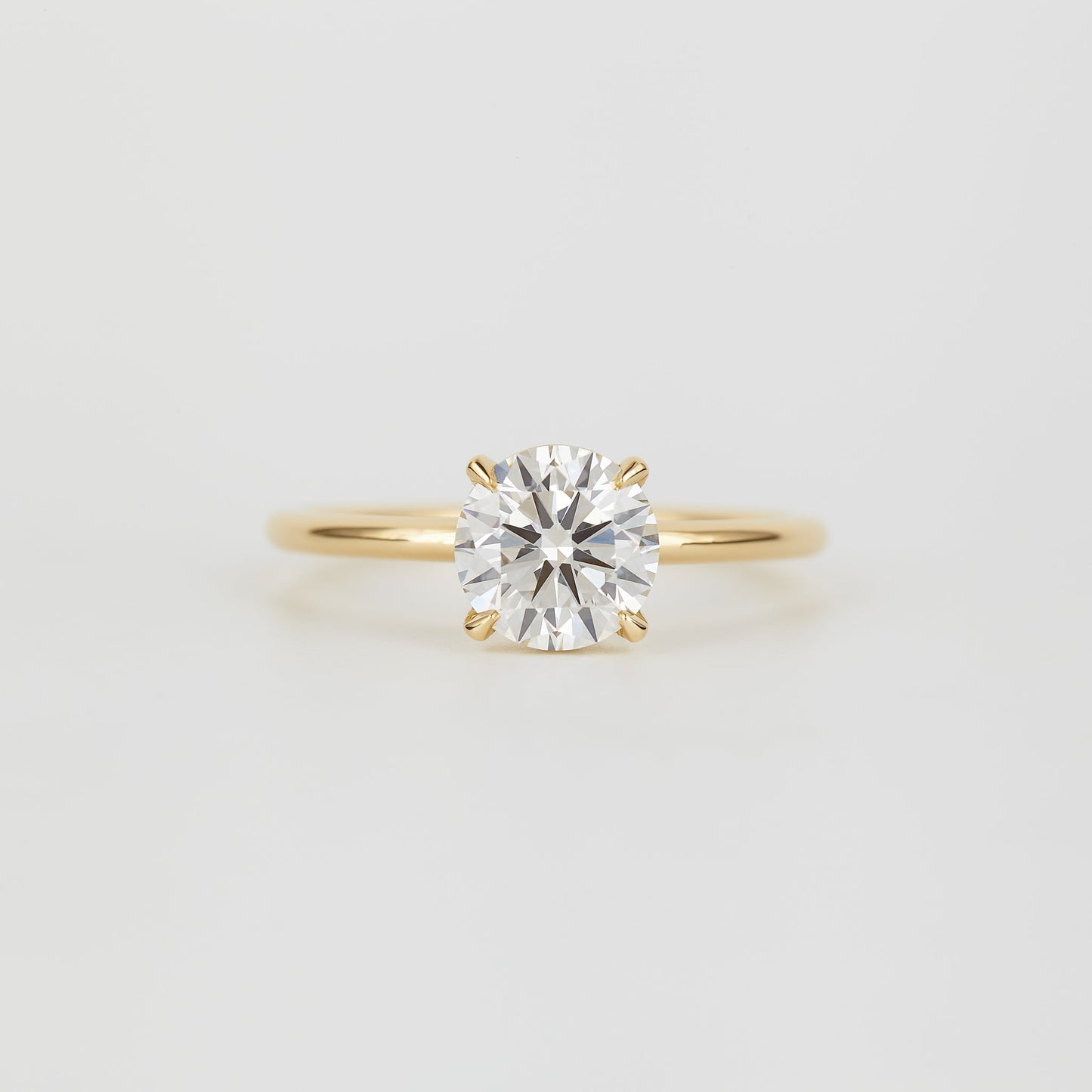 2 CT Emerald Pave Moissanite Engagement Ring