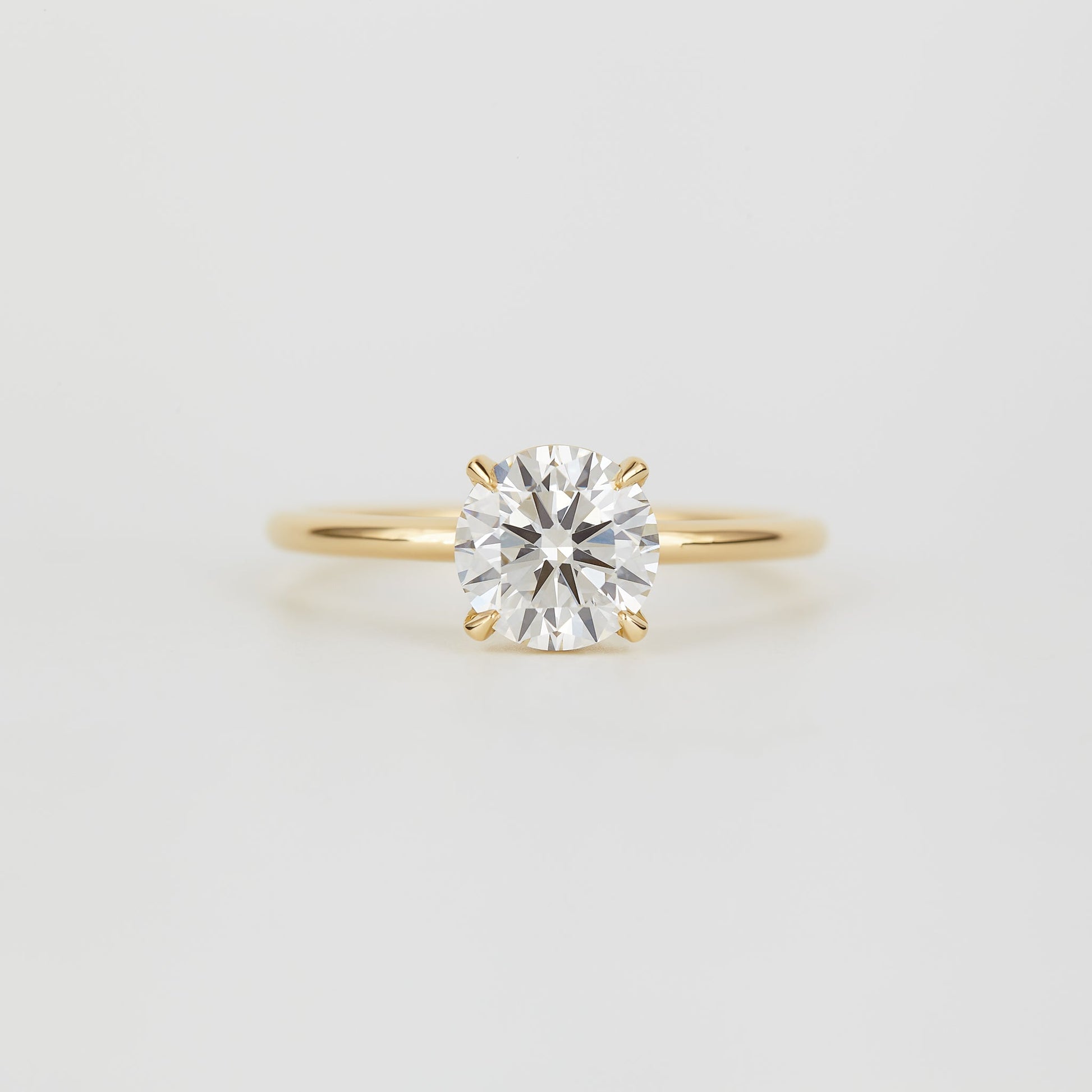 2 CT Emerald Pave Moissanite Engagement Ring
