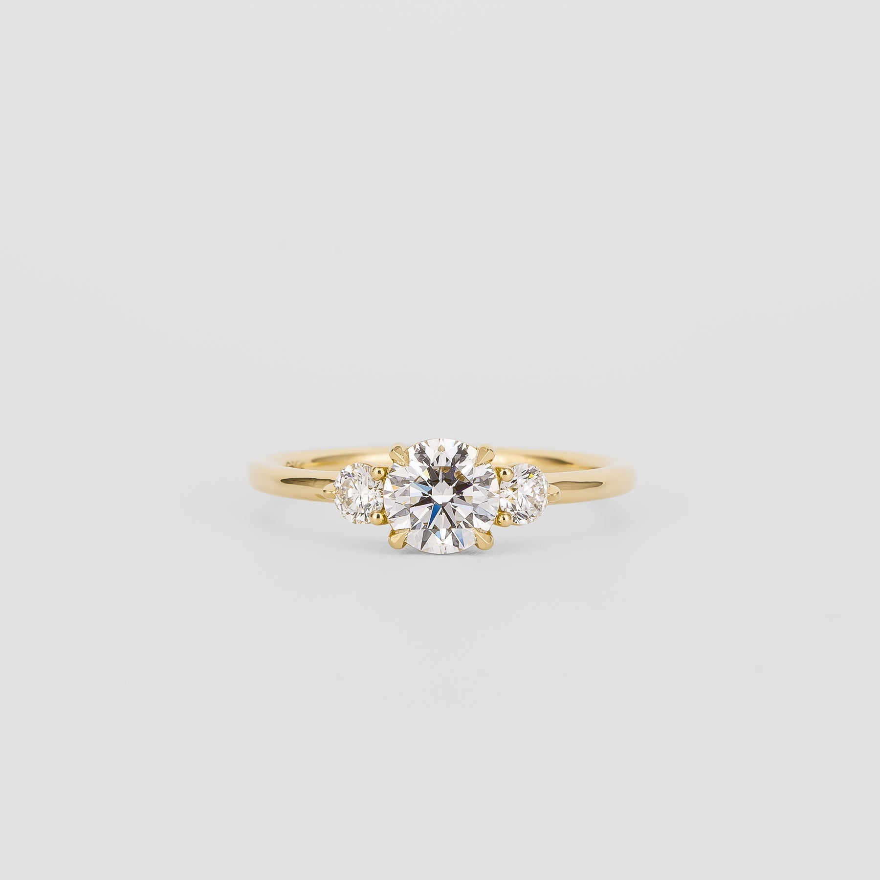 2 CT Emerald Pave Moissanite Engagement Ring