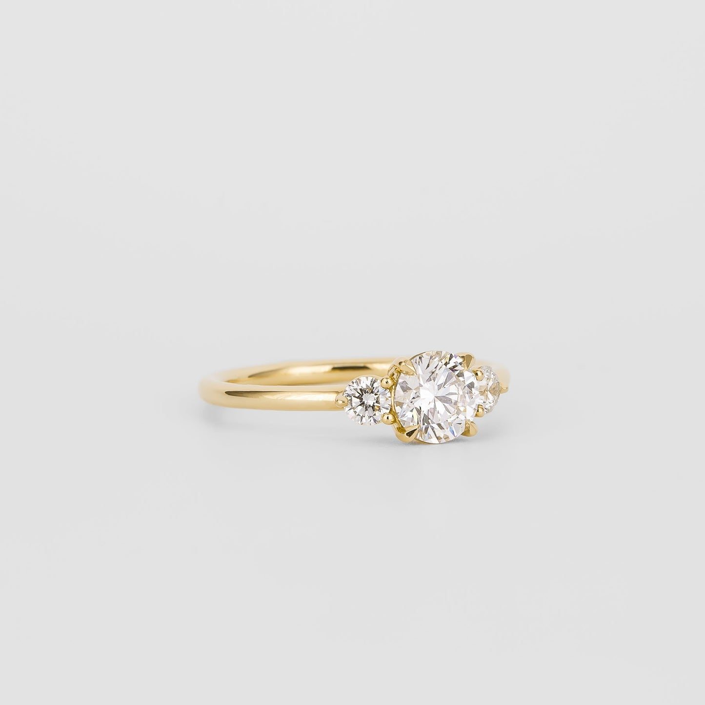 2 CT Emerald Pave Moissanite Engagement Ring