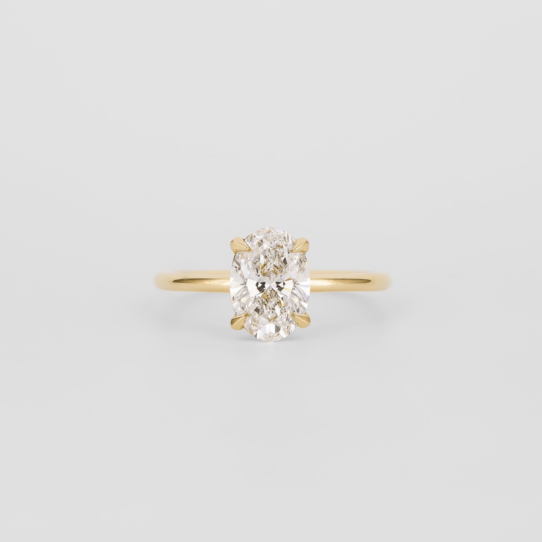 2 CT Emerald Pave Moissanite Engagement Ring