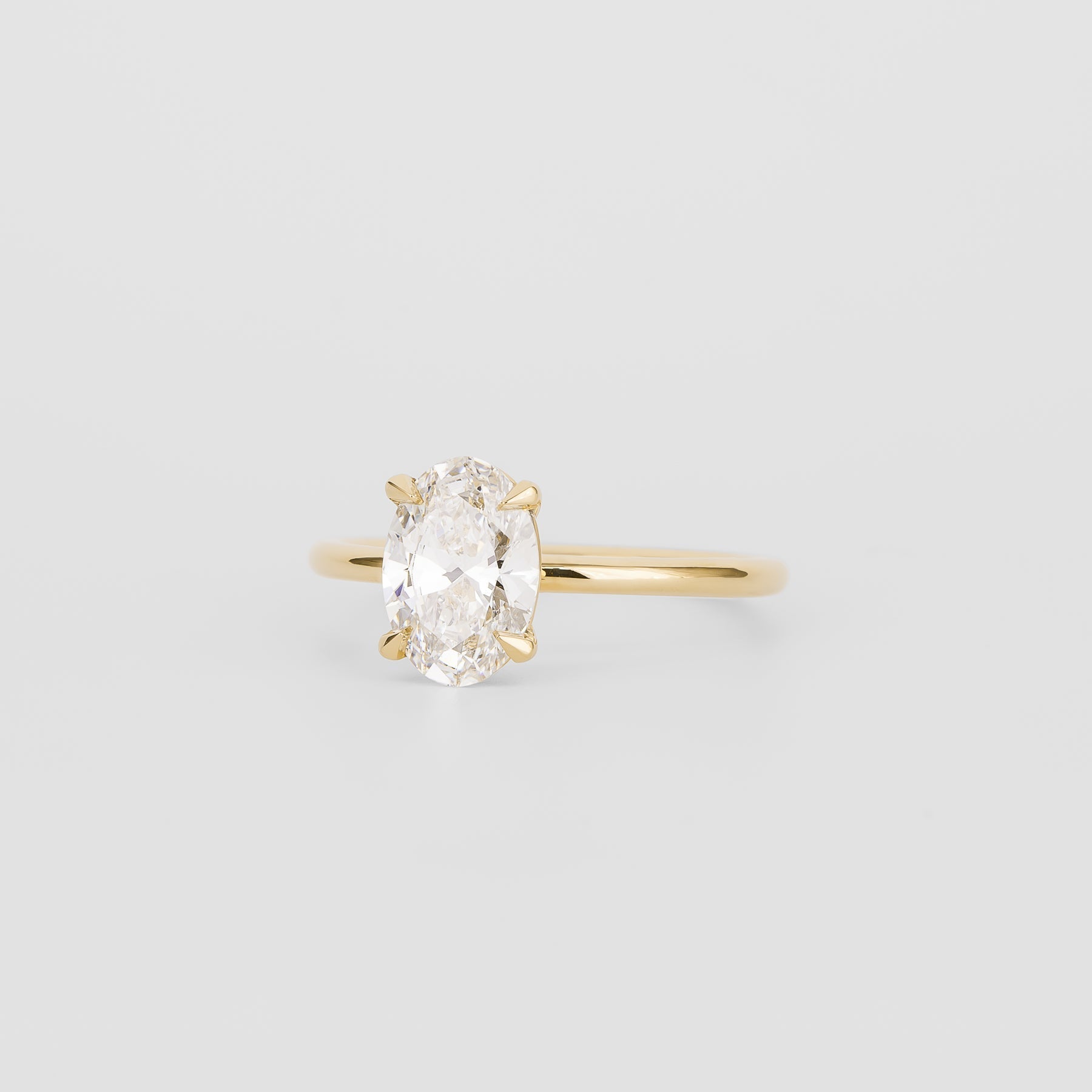 2 CT Emerald Pave Moissanite Engagement Ring