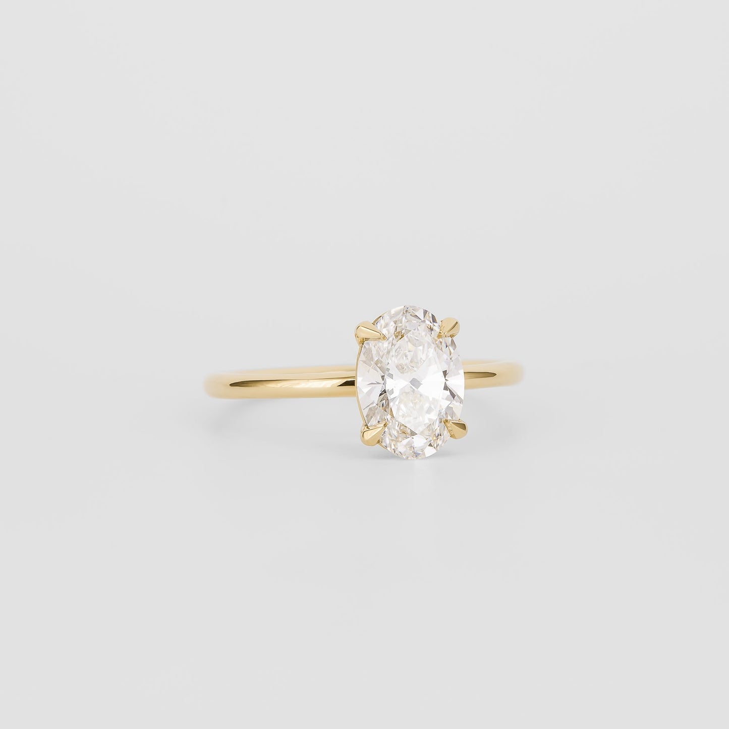 2 CT Emerald Pave Moissanite Engagement Ring