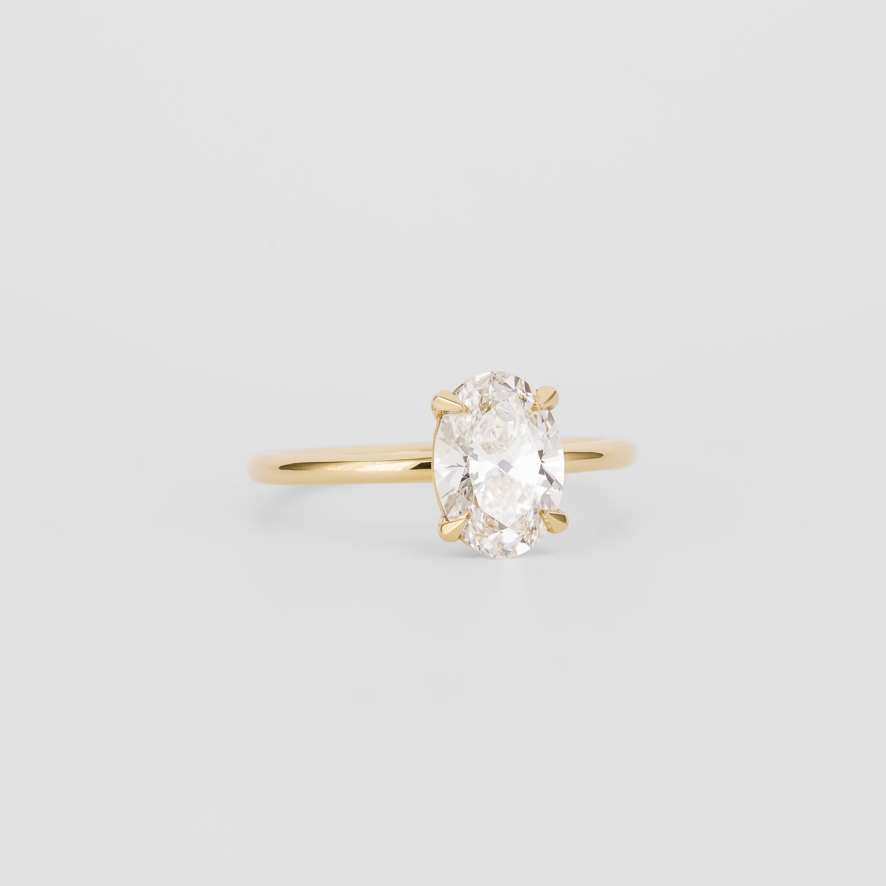 2 CT Emerald Pave Moissanite Engagement Ring