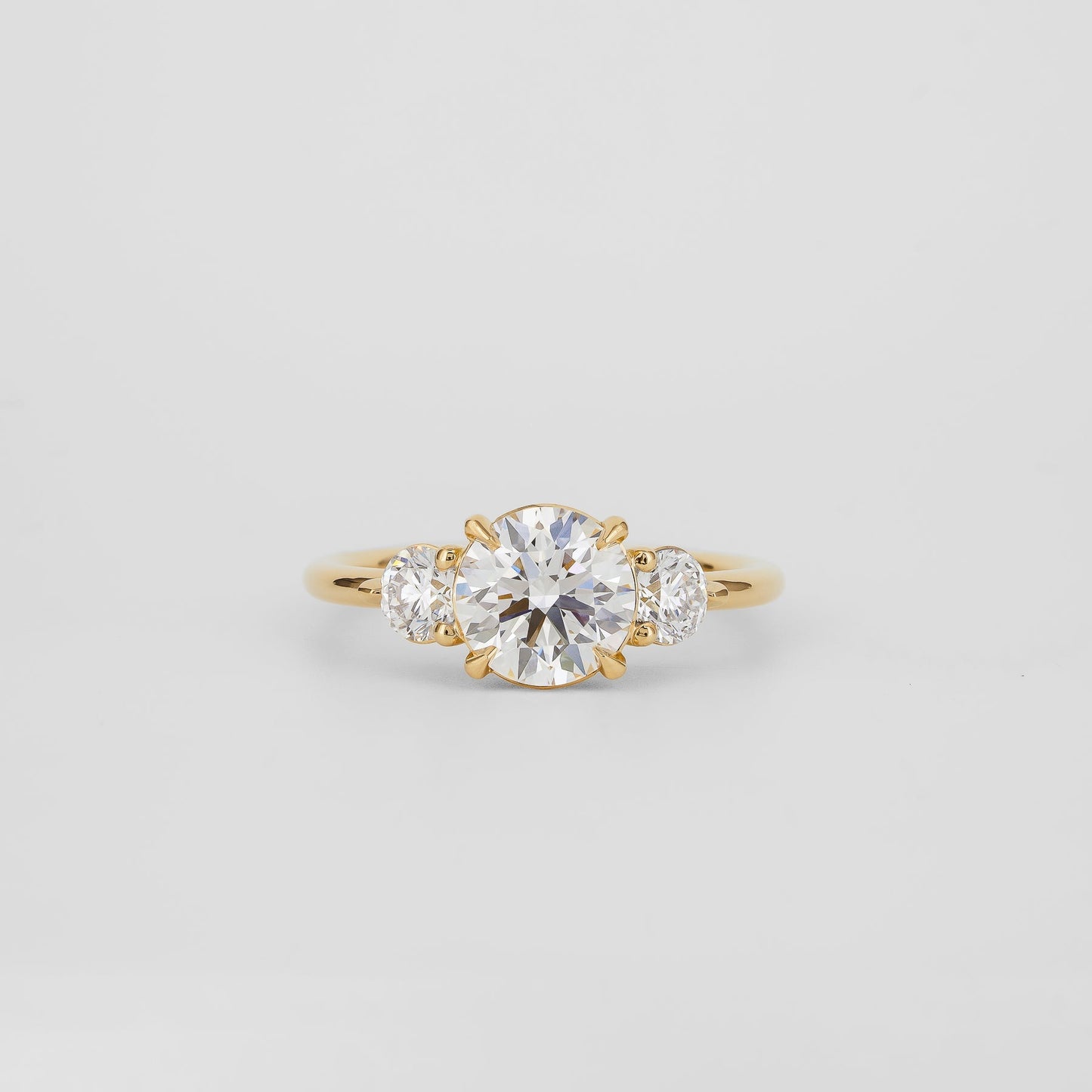 2 CT Emerald Pave Moissanite Engagement Ring