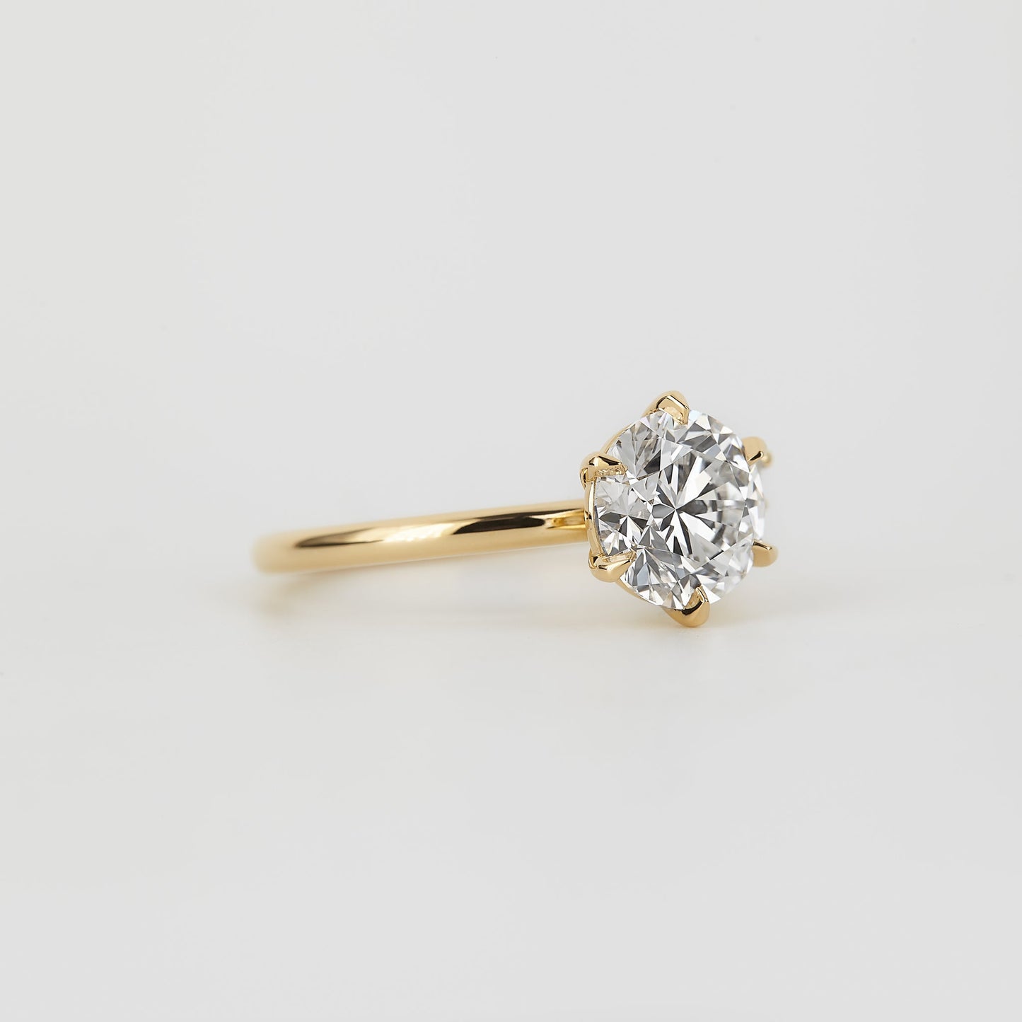 2 CT Emerald Pave Moissanite Engagement Ring